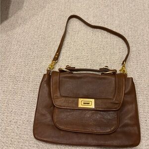 Rebecca Minkoff brown Covet Satchel - never worn!